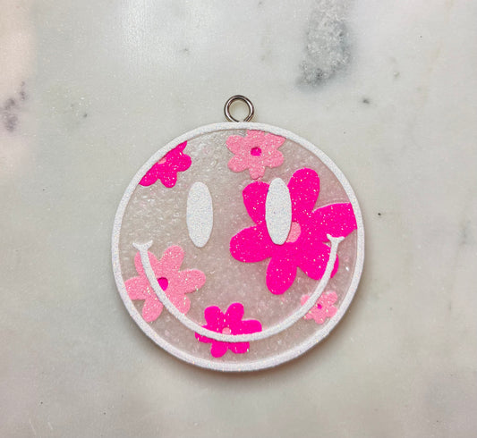 Floral Smiley Freshie